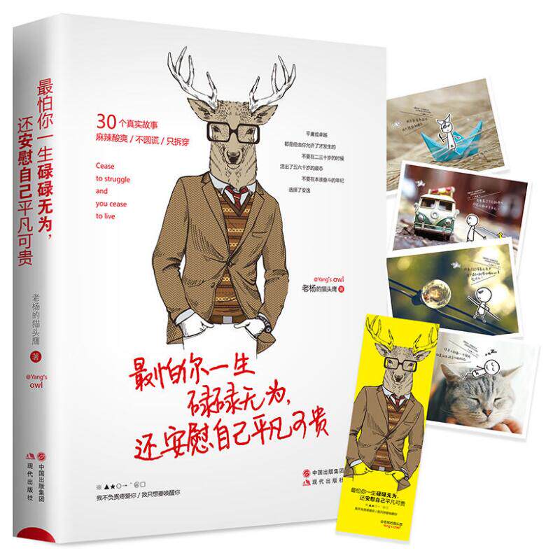 正版z怕你一生碌碌无为还安慰自己平凡可贵 30个麻辣故事我喜欢这个功利的世界青春成功励志文学小说心理籍青春文学