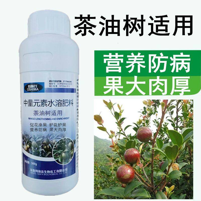油茶保花保果药茶油树专用肥料叶面肥提高产量水溶肥非复合肥肥料