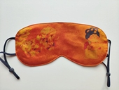 午休 睡觉 遮光眼罩 100%桑蚕丝香云纱复古国风 手工制作