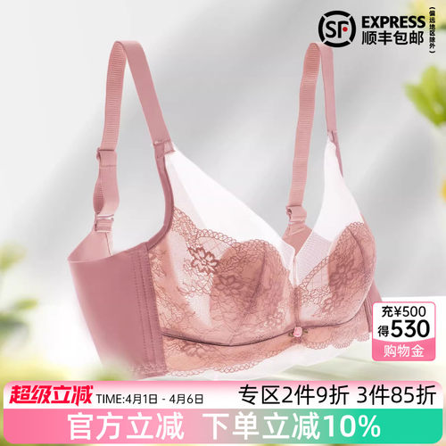 伊丝艾拉性感无钢圈全罩杯文胸