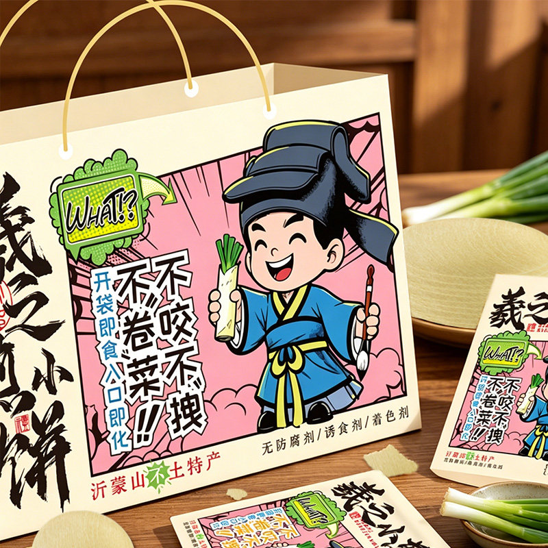 好客山东羲之小煎饼沂蒙小煎饼190g玉米杂粮煎饼即食山东粗粮代餐