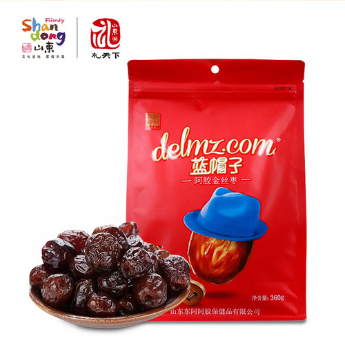 好客山东东阿阿胶阿胶枣360克
