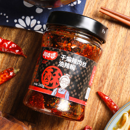 好客山东干煸辣肉丝180g拌面酱