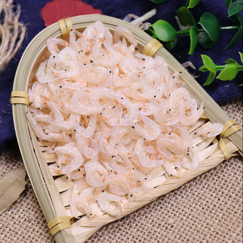 好客山东东营黄河口淡干熟虾皮小虾米零食海鲜干货海米250g袋