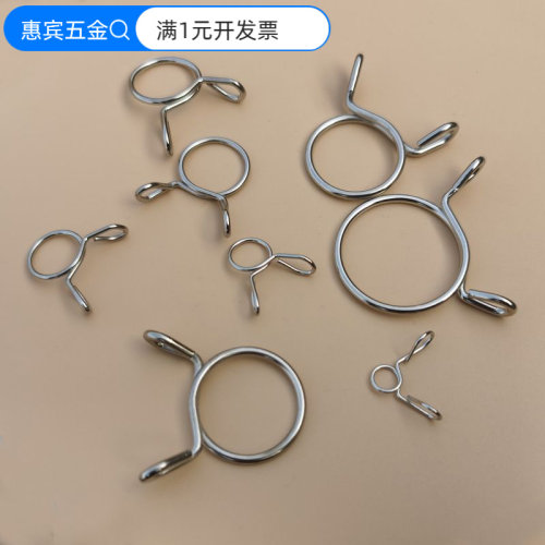 镀锌镀防锈弹性卡箍水管夹油管卡