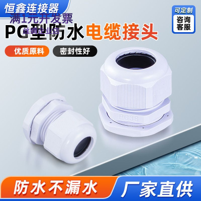 PG型防水电缆接头白色塑料耐高低