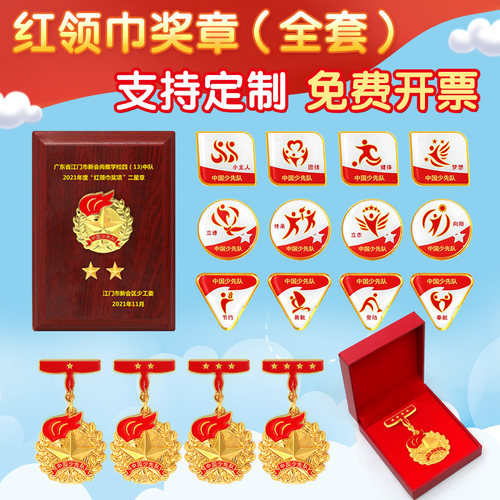 少先徽章红领巾定制队员集体