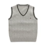 Áo len cotton bé trai Áo vest trẻ em sợi quần áo trẻ em 2018 mùa xuân mới vest trẻ em - Áo ghi lê ao gile cho be so sinh
