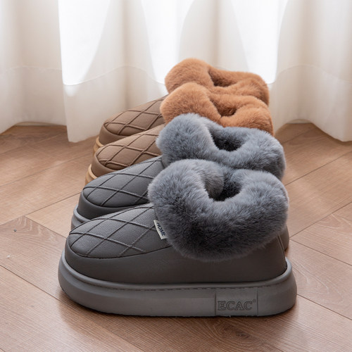 防水包跟棉拖鞋男款冬季2025新款