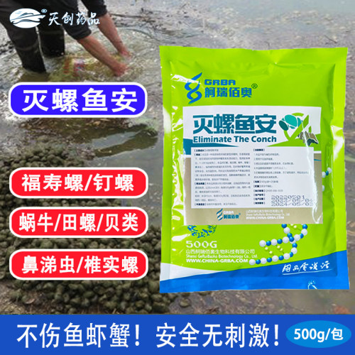灭螺鱼安灭杀多种螺类不伤鱼虾蟹