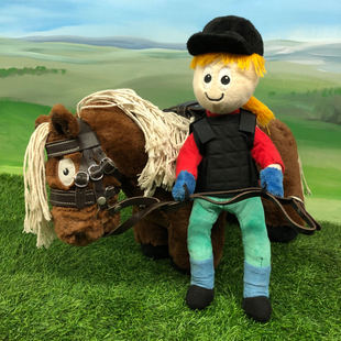Crafty Ponies玩偶马术 护甲 英国设计 马术教学工具