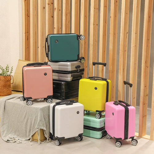 Чемодан подходит для мужчин и женщин для путешествий, милая коробка, 14 дюймов