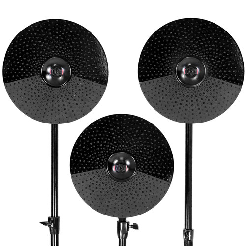 JBK DRUMS 12寸硅胶哑鼓镲片 静音镲片 三片装