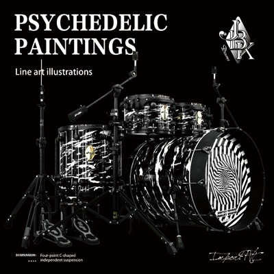 迷途系列架子鼓JBKDRUMS