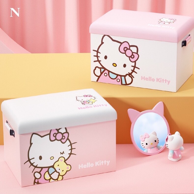 网红可爱凯蒂猫杂物汽车后备箱