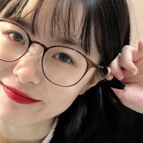 茶色眼睛框架名羡TR90女