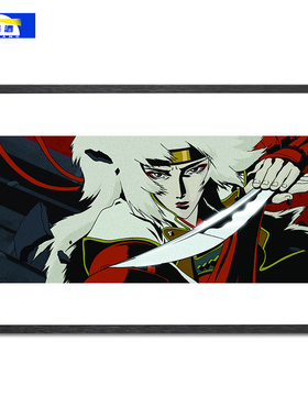 黑客帝国动画版海报The Animatrix科幻客厅装饰画墙贴卧室挂画