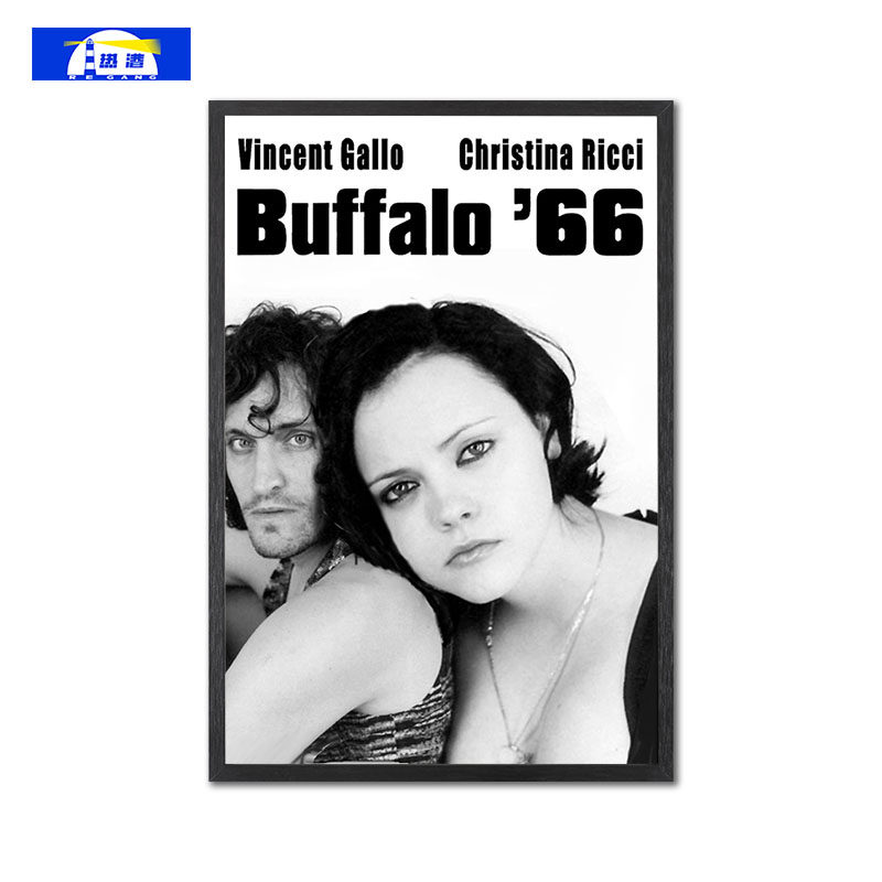 水牛城66电影海报buffalo 66卧室挂画美式复古墙贴客厅装饰画