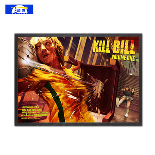 杀死比尔海报KillBill插画装饰画经典电影挂画艺术墙贴