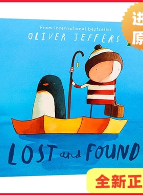 正版儿童英文原版绘本 Lost and Found 平装 4-8岁失而复得幼儿原版英语绘本书 故事书 幼儿园推荐用书 小豆豆英文童书 男孩