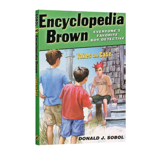 英文原版 Encyclopedia Brown: Takes the Case 百科全书小布朗
