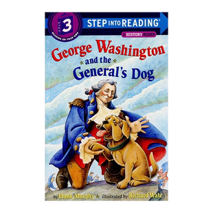 乔治华盛顿英文原版 企鹅兰登英语分级绘本 step into reading三阶 George Washington原版漫画书英文绘本