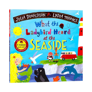 英文原版 小瓢虫在海边听到了什么What the Ladybird Heard at the Seaside 小瓢虫听故事系列Julia Donaldson儿童绘本书