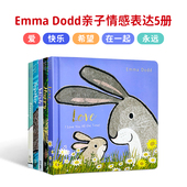 Love 在一起 Forever 希望 Together 快乐 温馨亲子情感传递故事 爱需要表达 永远 爱Happy Wish 纸板书 亲子情感英文原版