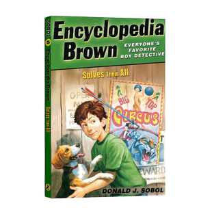 英文原版 Encyclopedia Brown:Solves Them All 百科全书小布朗