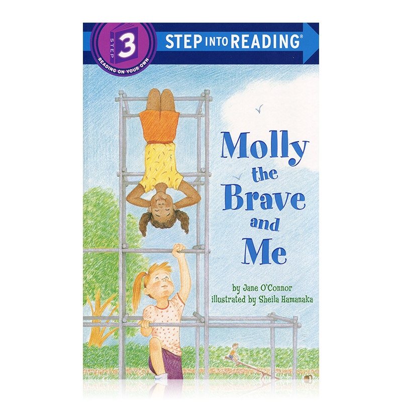 莫莉和我兰登分级step into reading三阶Molly the Brave and Me原版漫画书英文绘本