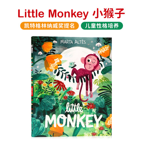 小猴子平装绘本英文原版