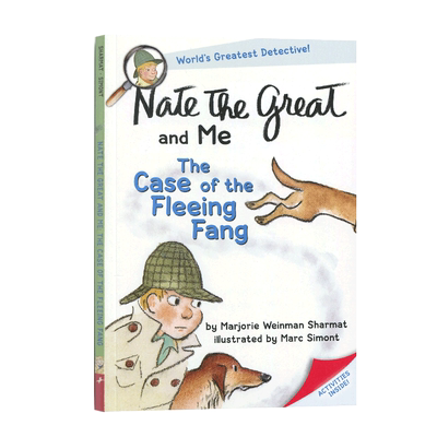 英文原版 侦探内特 Nate the Great and Me: The Case of the Fleeing Fang