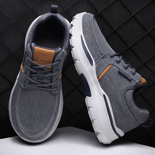 老北京布鞋男胖脚宽肥工作鞋