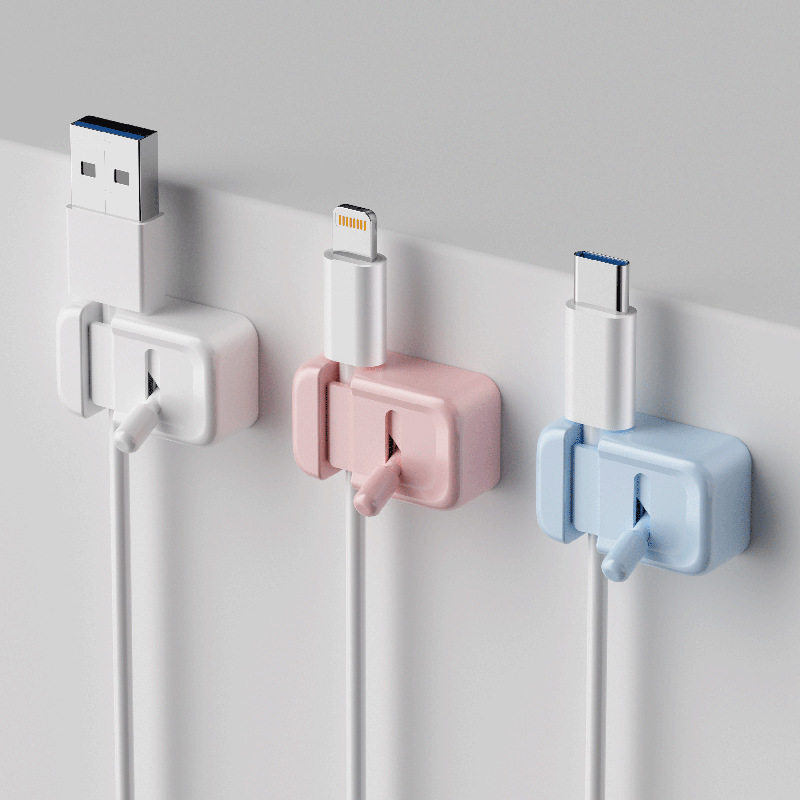 桌面理线器手机充电线数据线整理神器免打孔固定器集线器收纳卡扣,收纳整理,理线器/集线器/绕线器,淘宝优惠券,粉丝福利购,淘宝优惠卷