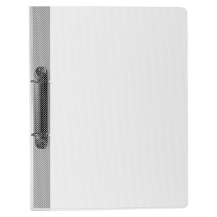 得力A4透明文件夹两孔D型夹插页活页夹送打孔机学生用档案资料试卷收纳册办公打孔快劳夹多功能文件整理神器