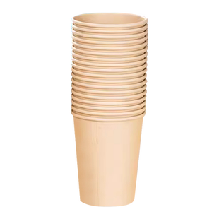 得力一次性杯子加厚防烫纸杯家用环保纸杯商务接待结婚乔迁饮水杯