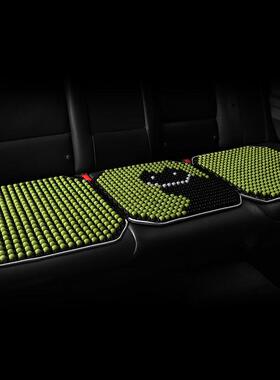 东风新天龙VL座套KL驾驶室装饰KR木珠旗舰KX启航版座椅货车坐垫套