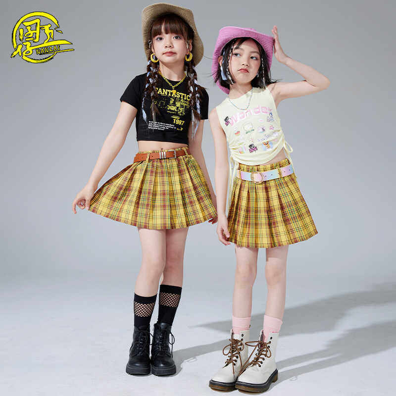 女童jazz爵士舞走秀服表演服套装