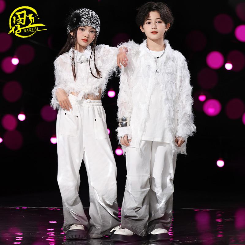 儿童街舞jazz爵士舞走秀演出服