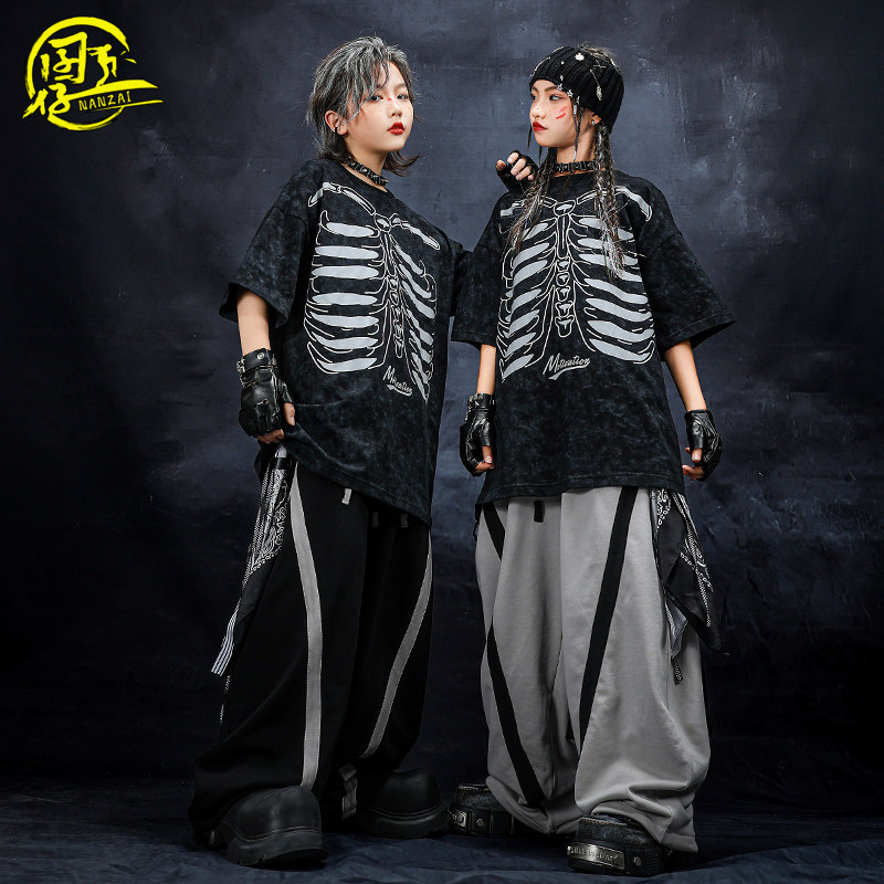 儿童嘻哈街舞服男女童酷帅T恤运动裤嘻哈hiphop架子鼓走秀演出服,童装/婴儿装/亲子装,儿童演出服,淘宝优惠券,粉丝福利购,淘宝优惠卷