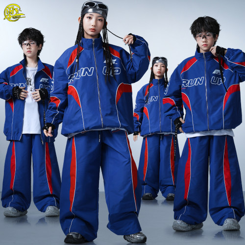 儿童嘻哈运动风hiphop街舞演出服