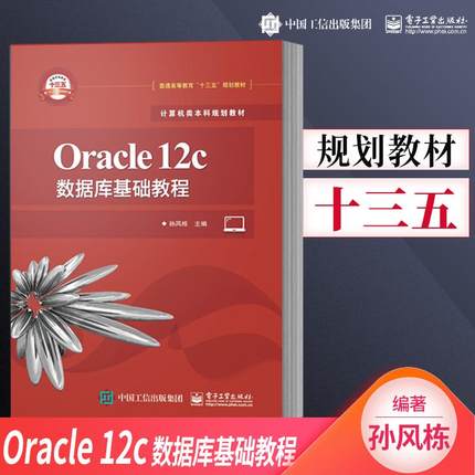 【出版社直供】Oracle 12c数据库基础教程 数据库存储 数据库应用系统开发 Oracle数据库管理书籍 9787121362934 电子工业出版社