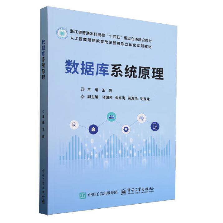 【出版社直供】数据库系统原理 王勋 马国芳 著 电子工业出版社 9787121489310