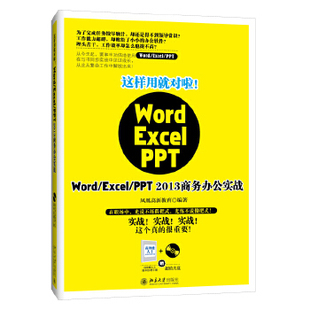 出版 这样用就对啦 PPT 社直供 Excel 2013商务办公实战 Word