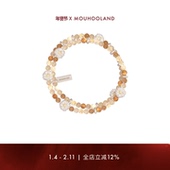 Mouhooland 暮后之地雏菊系列雏菊串珠手链情侣款 小众设计手串