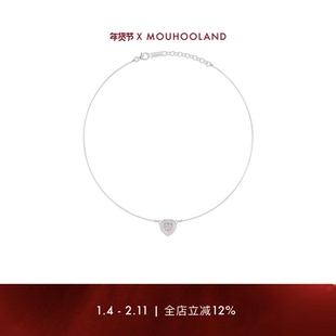 Mouhooland暮后之地于文文同款吞噬之心细链蛇骨项链小众设计国潮