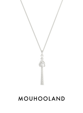 Mouhooland/暮后之地流苏系列莲花流苏吊坠项链小众设计锁骨链