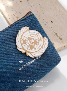 联合国可持续发展目标金属徽章