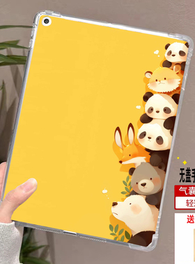 适用苹果mini6平板保护套ipad9 第5 6 7 8 9 10代无盖单面后壳专用第五 六 七 八 九 十代防摔Pro11保护壳Air