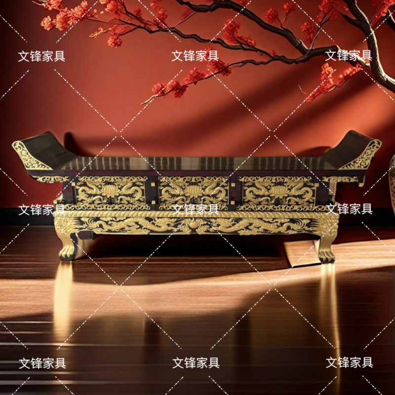香樟木供桌道观佛堂神台